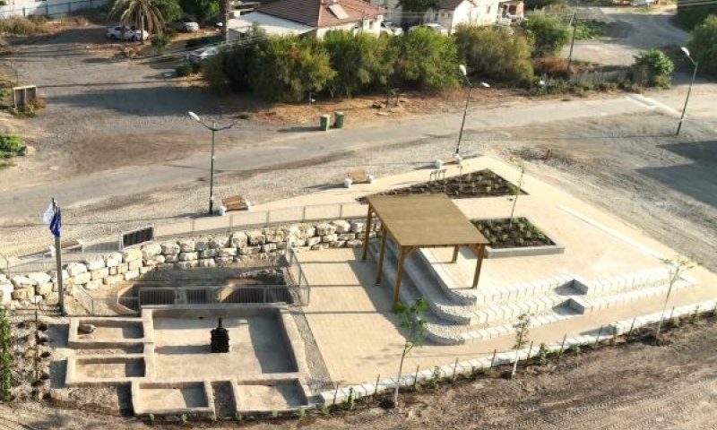 היין של הביזנטים חוזר לבמה - הגת שנחנכה בזרחיה [צילום: אמיל אלג'ם/רשות העתיקות]