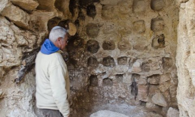שובך היונים שנתגלה [צילום: יעקב ביליג, רשות העתיקות]