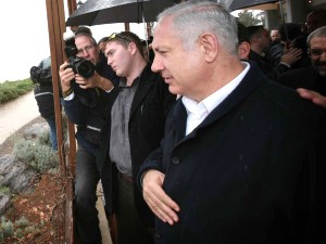 נתניהו בגולן: לא נרד מהרמה [צילום: פלאש 90]