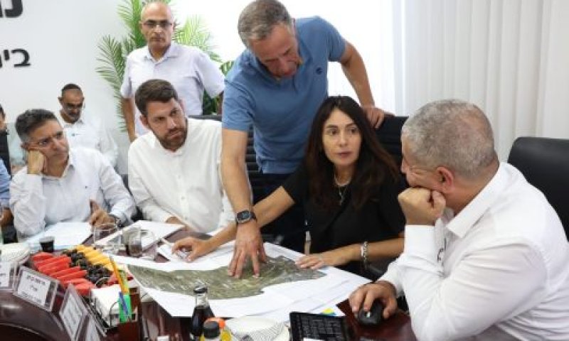 רונן מרלי, מירי רגב, משה בן-זקן, אבנר פלור [צילום: ששון תירם]