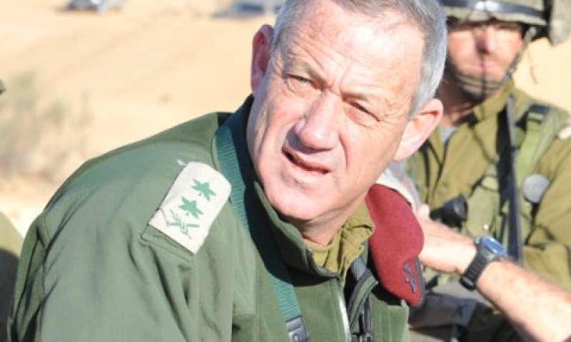 הרמטכ"ל בתרגיל בדרום [צילום: דו"צ]