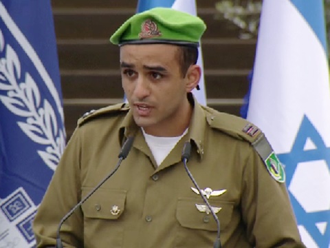 סרן עמרי גאנם, נציג החיילים המצטיינים