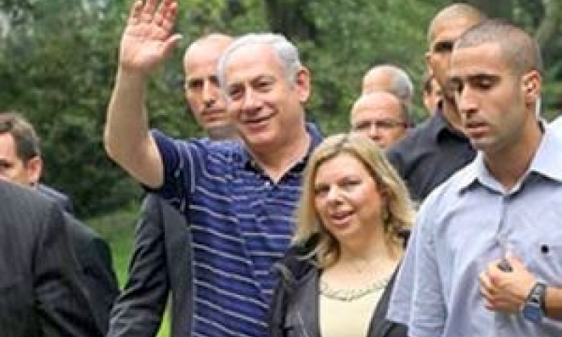 בנימין ושרה נתניהו צועדים בסנטרל פארק[צילום: אבי אוחיון/לע&acute;&acute;מ]