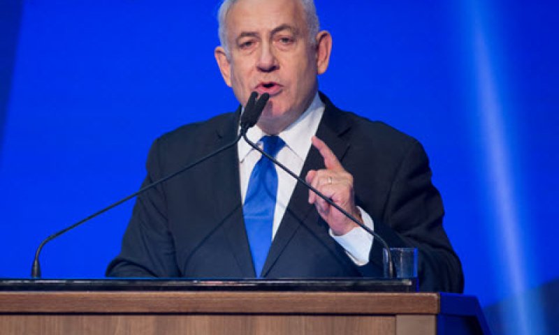 נתניהו. צו השעה [צילום: מרים אלסטר/פלאש 90]