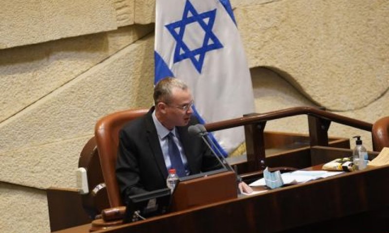 לוין. הצבעה שמית [צילום: דוברות הכנסת]