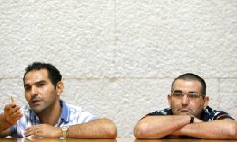 האחים משה ורפי אוחנה [צילום: פלאש 90]