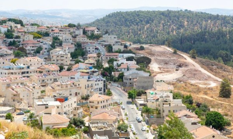522 יחידות דיור מעל הגדר [צילום: מיכל גלעדי]
