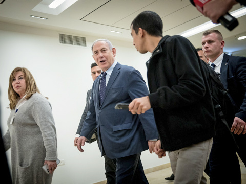 נתניהו. "לא לתת לגנוב בחירות" [צילום: יונתן זינדל/פלאש 90]