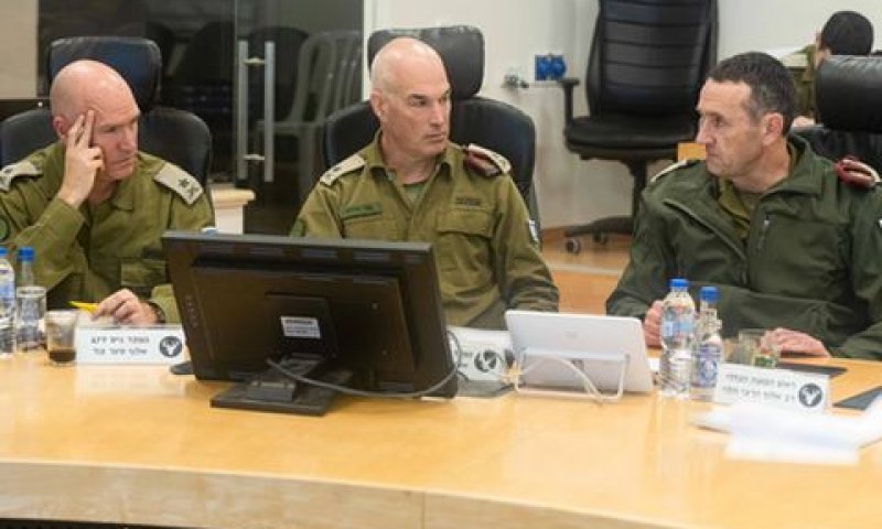 הלוי וגורדין, היום בפיקוד צפון [צילום: דובר צה"ל]