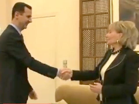 וולטרס ואסד בפתח הראיון