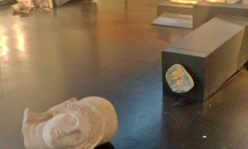 שברי הפסלים, הערב במוזיאון ישראל [צילום: באדיבות מוזיאון ישראל]