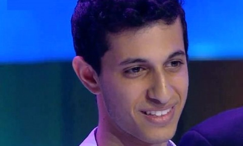 חתן התנ"ך איתן עמוס [צילום: מן הטלוויזיה]