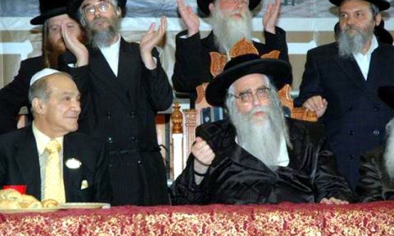 שמעון והאדמו"ר מצאנז