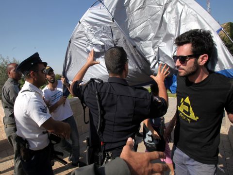 חסמו צמתים מרכזיים [צילום: פלאש 90]