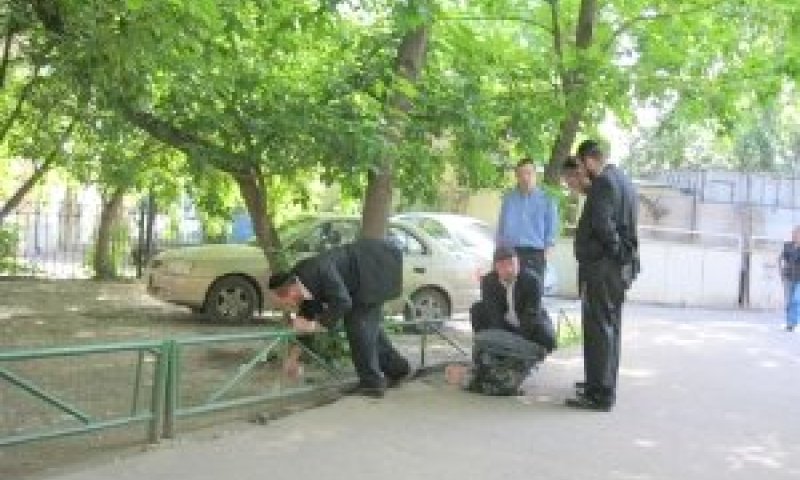 זירת הרצח [צילום: דוברות זק"א]