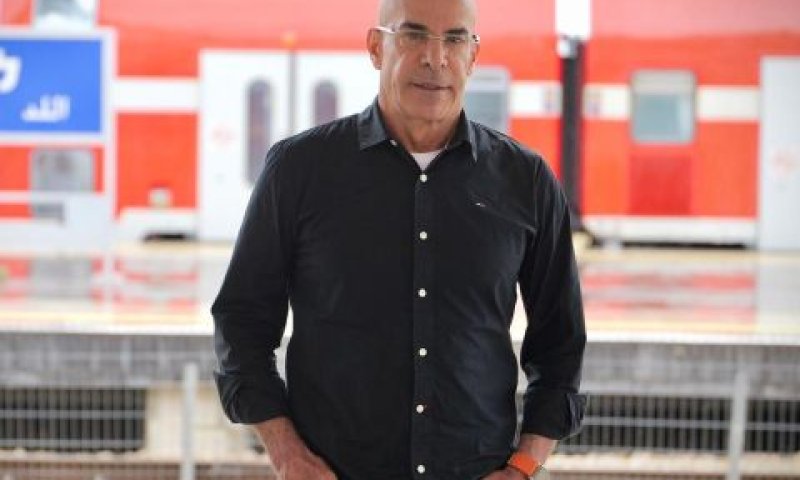 מנכ"ל הרכבת, שיקו זנה. חוזקה איתנות הרכבת [צילום: שבתאי טל]