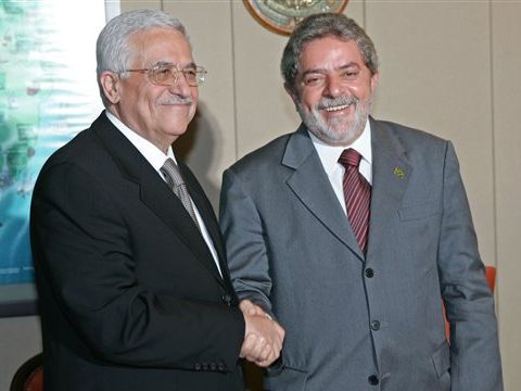 אבו מאזן בברזיל [AP]