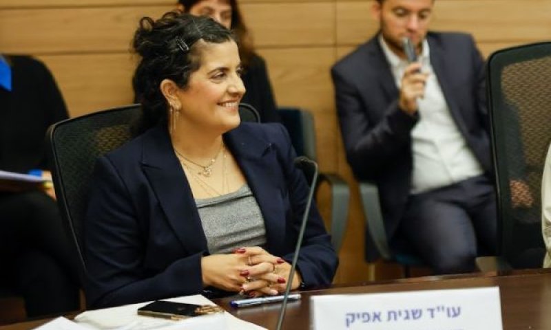 אפיק. שוקלת את צעדיה [צילום: נועם מושקוביץ/דוברות הכנסת]