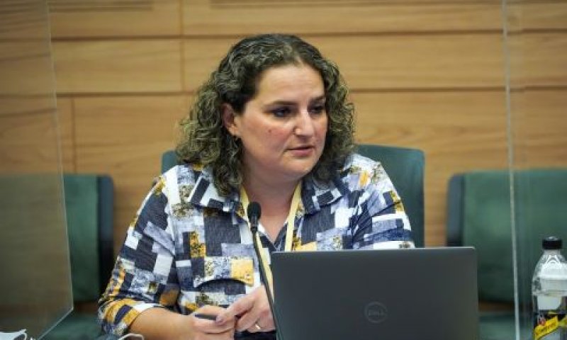 אילנה גנס. חשש מיבוא תחלואה מחו"ל [צילום: נועם מושקוביץ/דוברות הכנסת]