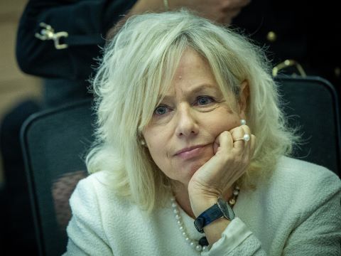 גלי מיארה. חובת היוועצות בנושא הפגנות [צילום: יונתן זינדל, פלאש 90]