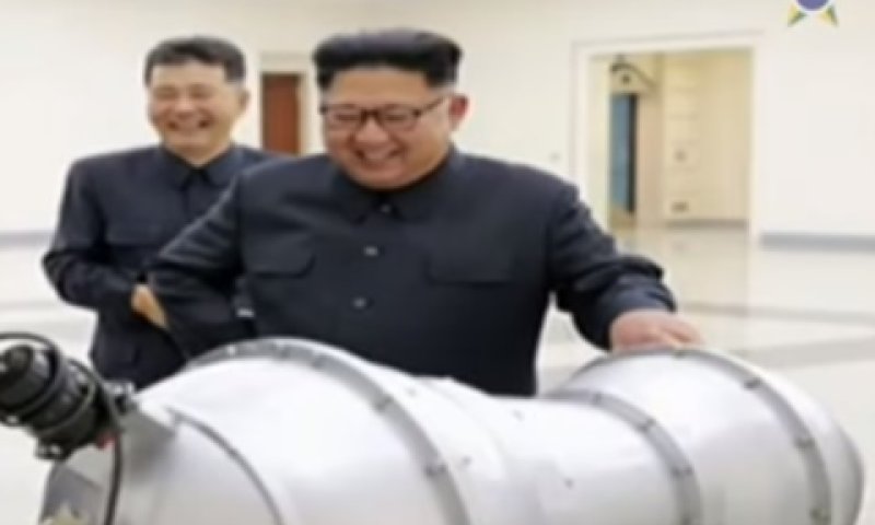 דיווחים על פצצת מימן [צילום: מן הטלוויזיה]