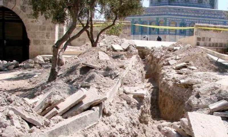 ההרס בהר הבית [צילום: צחי צוויג]