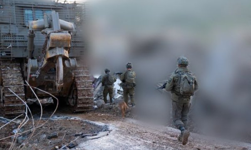 כלי צמ"ה בלבנון. יותר מ-20 כפרים על הכוונת [צילום: דובר צה"ל]