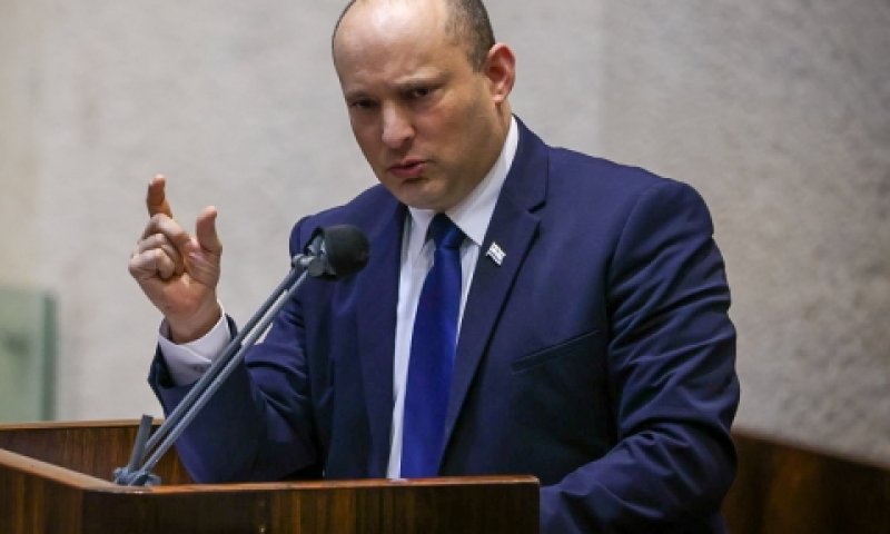 בנט. הקואליציה החרימה את הדיון [צילום: דוברות הכנסת]