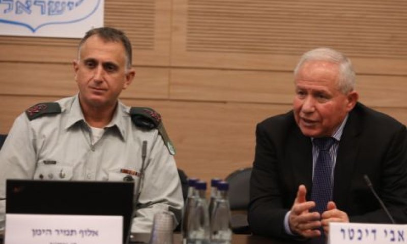 האלוף היימן. מזהיר בועדת חו"ב [צילום: דוברות הכנסת &ndash; יצחק הררי]