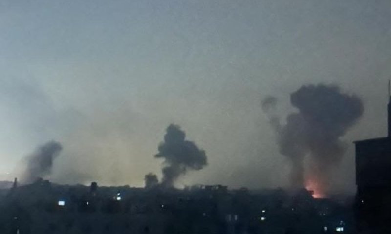 תקיפות עצימות בעזה [צילום: שימוש לפי סעיף 27א לחוק זכויות יוצרים]