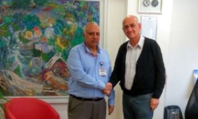 קבלת מינוי פרופ' אהרון קסל [צילום: הנהלת בי"ח בני ציון]