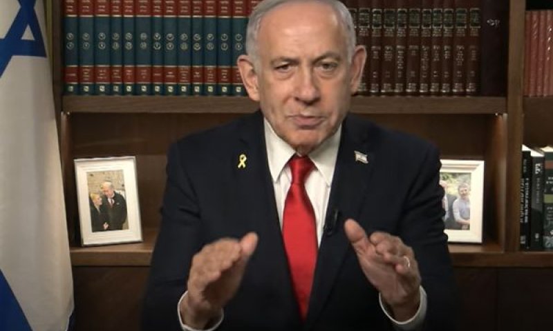 נתניהו. לא למדינה פלשתינית מעבר לירדן [צילום: לע"מ]