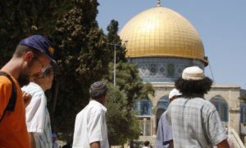 יהודים על הר הבית [צילום: פלאש 90]
