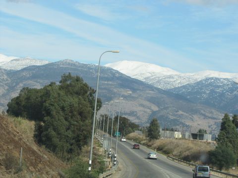 רכבים בדרכם לפסגה הלבנה [צילום: שמרית טסה]