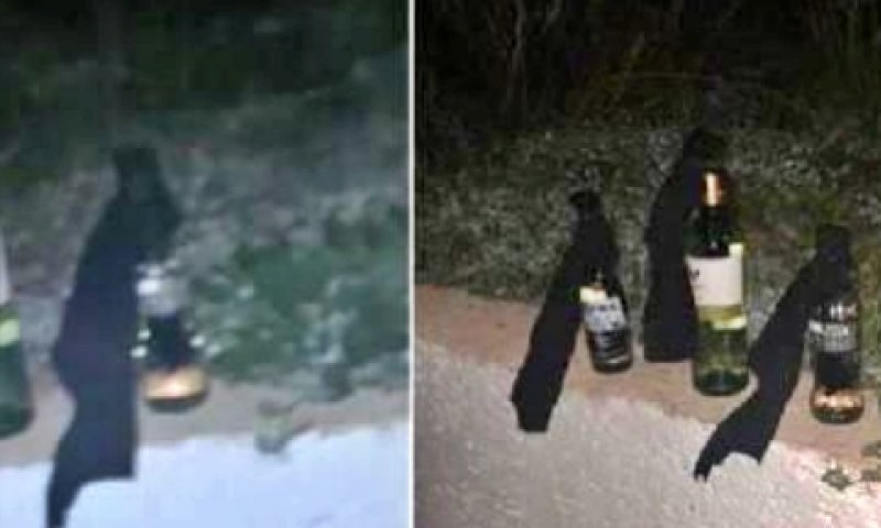 בקבוקי תבערה שהחשודים הכינו [צילום: שירות הביטחון הכללי]