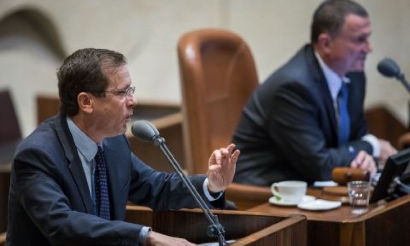 אדלשטיין והרצוג. השכר לא יפגע [צילום: יונתן זינדל/פלאש 90]