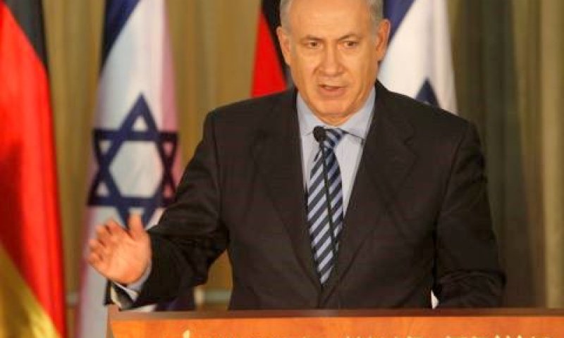 נתניהו אתמול בקבלת פנים לנשיא גרמניה [צילום: פלאש 90]