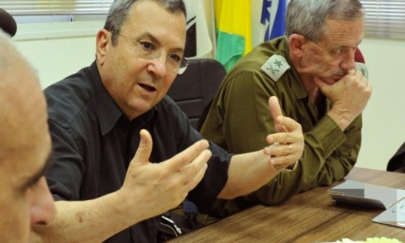 ברק וגנץ. יש שחיקה [צילום: משרד הביטחון]