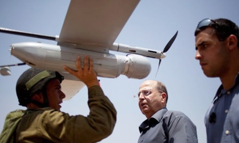חשש מנפילת המזל"ט בידי עוינים [צילום: AP]