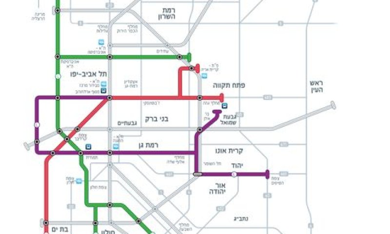 תוואי הקו הסגול