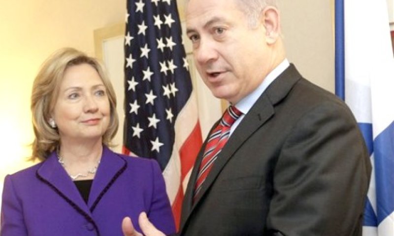 נתניהו וקלינטון, בפגישה שהסתיימה הלילה [צילום: AP]
