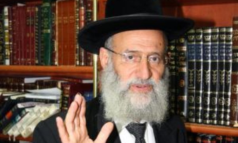 הרב אלבז. "נכשל כישלון חרוץ" [צילום: פלאש 90]