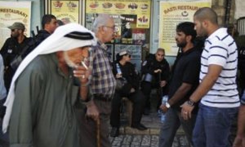 העיר העתיקה. האירוע נקלט במצלמות האבטחה [צילום: AP]