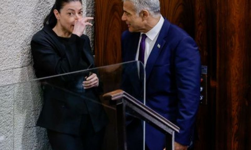 לפיד. ישתה קולות ממיכאלי? [צילום: אוליביה פיטוסי/פלאש 90]