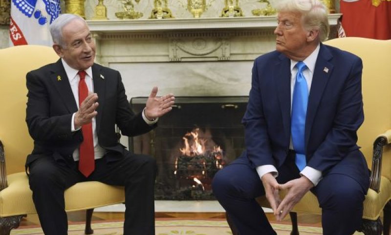 טראמפ ונתניהו [צילום: איוון ווצ'י/AP]