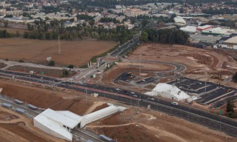 תחנת הרכבת בשדרות [צילום: רכבת ישראל]