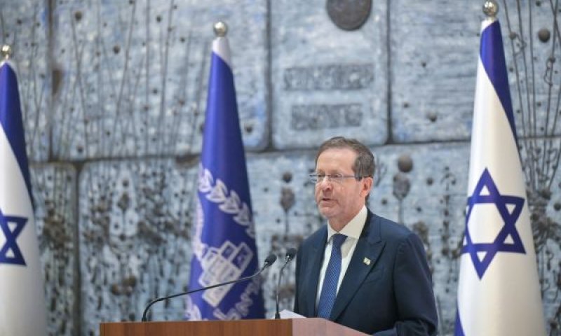 הרצוג. עימות מול לונדון [צילום: קובי גדעון/לע"מ]