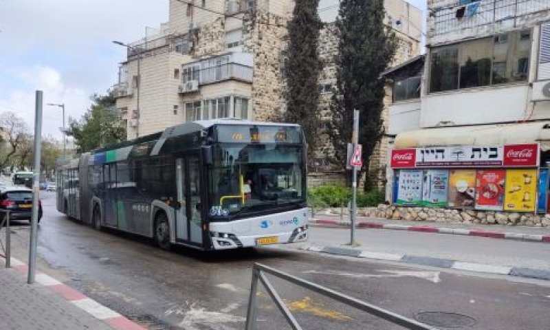 קו של סופרבוס בירושלים