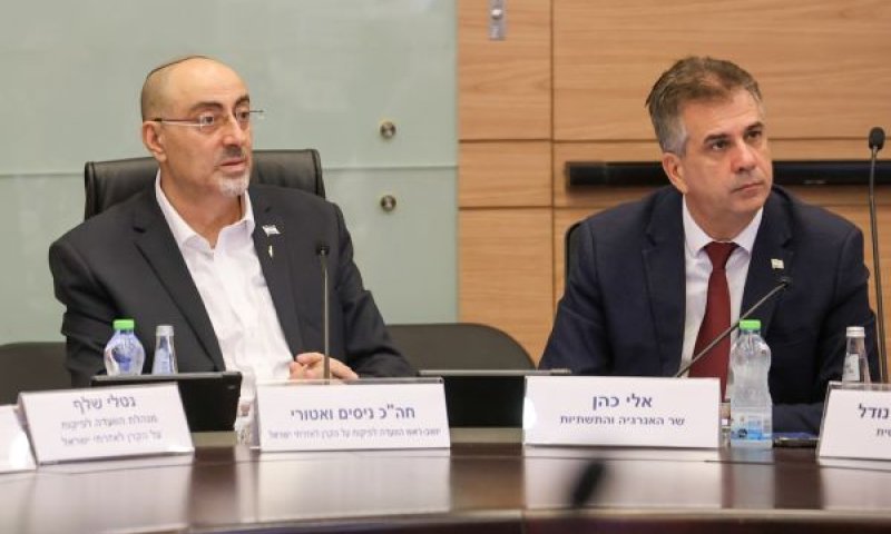 השר אלי כהן בוועדה של ואטורי [צילום: דני שם-טוב/דוברות הכנסת]