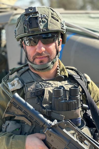 ברזילי. חיכוך ישיר מול מחבלים [צילום: ישראל ביתנו]